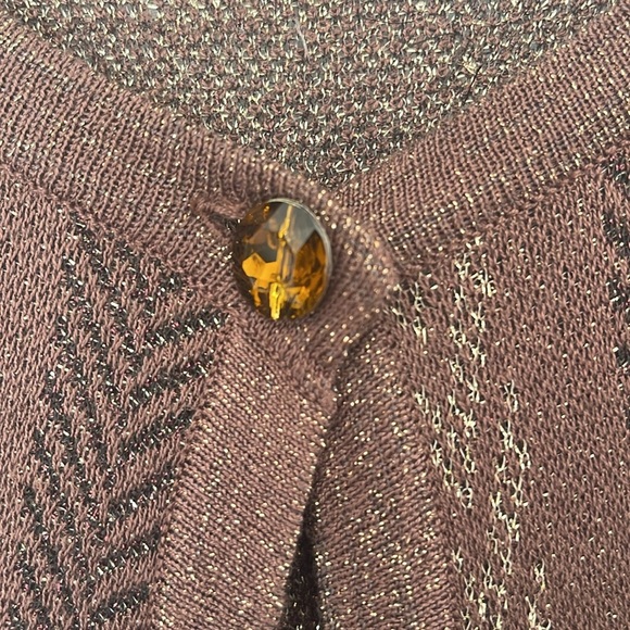 NWOT Chico’s Open Short Sleeved Sweater Size 1 (Small) - Picture 4 of 10